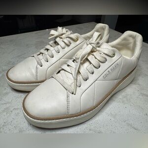 Cole Haan Cream Sneakers